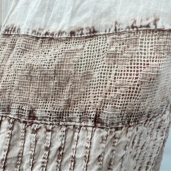 NWT Rachel Zoe Colorblock Knit Sleeveless Button Blouse Shirt Top Paisley S - Picture 6 of 10